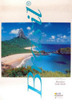 Embratur:<br />Pôster promovendo o arquipélago de<br />Fernando de Noronha.