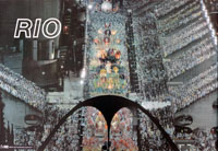 Riotur:<br />Advertisement of Rio de Janeiro with<br />image of the "Sambódromo".