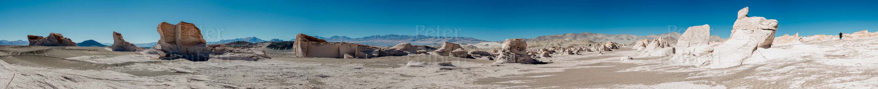 O campo de pedra pome de El Peñón, província de Catamarca, Argentina.