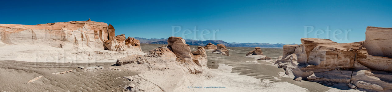 O campo de pedra pome de El Peñón, província de Catamarca, Argentina.