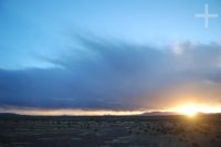 Sunset on the Andean Altiplano (Puna), province of Jujuy, Argentina