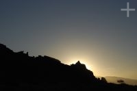 The "Los Colorados" rock formations in late afternoon, Calchaquí valley, province of Salta, Argentina