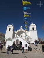 The church of the 'pueblo' of Casabindo, on the Altiplano of the province of Jujuy, Argentina