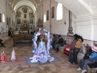 Interior of the church of the 'pueblo' of Casabindo, on the Altiplano of the province of Jujuy, Argentina