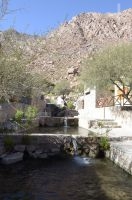 The Fiambalá hot springs, Catamarca, Argentina