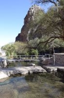 The Fiambalá hot springs, Catamarca, Argentina