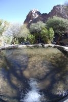 The Fiambalá hot springs, Catamarca, Argentina