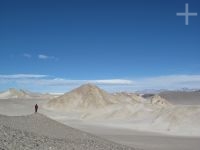 Volcanic landscape, on the Altiplano of Catamarca, Argentina