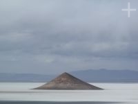 The Arita Cone, on the Arizaro salt flat, Altiplano of Salta, Argentina