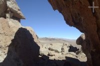 Pyroclastic rock, environs of the Galán volcano, Altiplano of Catamarca, Argentina