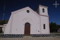 Church in the pueblo of La Poma, in the upper Calchaquí valley, province of Salta, Argentina