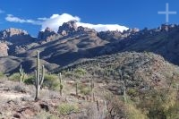 Landscape near the 'Brealito' Lagoon, in the 'Calchaquí' valley, province of Salta, Argentina