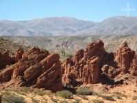 Rock formations known as "Las Señoritas" (The Young Ladies), Jujuy, Argentina