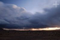 Lightning on the Andean Altiplano (Puna), province of Jujuy, Argentina