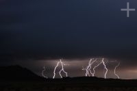 Lightning on the Andean Altiplano (Puna), province of Jujuy, Argentina