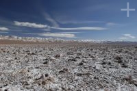 The Pocitos Salar (salt flat), province of Salta, Argentina