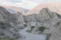 The 'Quebrada de Flechas', in the Calchaquí valley, province of Salta, Argentina