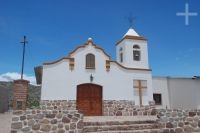 Church in the 'Quebrada de Flechas', on the road between Cafayate and Cachi, province of Salta, Argentina