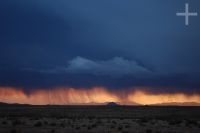 Rain on the Andean Altiplano (Puna), province of Jujuy, Argentina