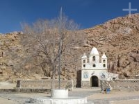 The church of the 'pueblo' of Rinconadilla, on the Altiplano of the province of Jujuy, Argentina