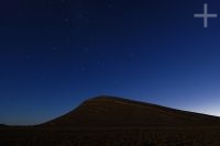 Sedimentary rocks known as "Cerros Los Siete Hermanos" at night, near Yavi, province of Jujuy, on the Andean Altiplano (Puna), Argentina