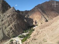 Las termas de Fiambala, provincia de Catamarca, Argentina