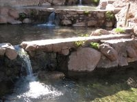 The 'Fiambala' hot springs, province of Catamarca, Argentina