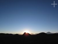 Sunset on the hills (a paleo-salar) surrounding Tolar Grande, on the Altiplano (Puna) of Salta, Argentina