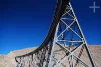 The La Polvorilla ("Tren a las Nubes") rail bridge, Salta province, Andean Altiplano, Argentina