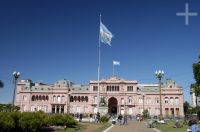 A Casa Rosada, residência do presidente da república, Buenos Aires, Argentina