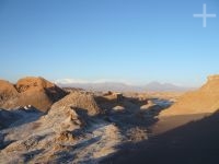 El Valle de la Luna, en el Desierto de Atacama, Chile