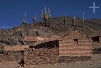 House on the Altiplano of Jujuy, Argentina, the Andes Cordillera