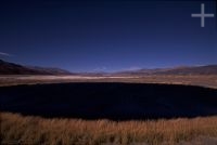 Lagoon on the Andean Altiplano (Puna, high plateau), Argentina, the Andes Cordillera