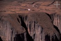 The valley where the village of Iruya is located, Salta, Argentina, the Andes Cordillera