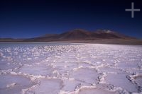 Salar (salt flat), Chile, on the Andean Altiplano (high plateau), the Andes Cordillera