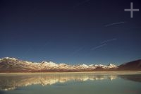 Essay: INFINITE INSTANTS. Long night-time exposure. Volcano, Laguna Blanca, Bolivia