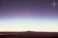 Essay: INFINITE INSTANTS. Long night-time exposure. Sunset, Atacama desert, Chile