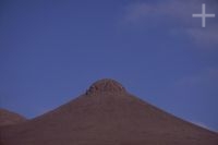 Hill with a lava cap, Jujuy, Argentina, on the Andean Altiplano (high plateau), the Andes Cordillera