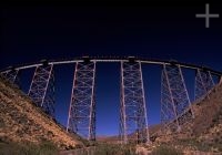 La Polvorilla ("Tren A Las Nubes") rail bridge, Salta, Argentina, on the Andean Altiplano (high plateau), the Andes Cordillera