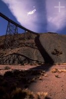 La Polvorilla ("Tren A Las Nubes") rail bridge, Salta, Argentina, on the Andean Altiplano (high plateau), the Andes Cordillera