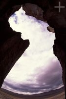 Rock formation, Argentina, on the Andean Altiplano (Puna, high plateau), the Andes Cordillera