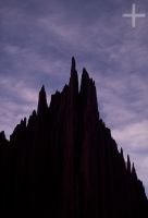 Rock formation, Bolivia, on the Andean Altiplano (high plateau), the Andes Cordillera