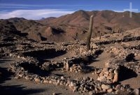 Pre-Inca ruins of Santa Rosa de Tastil, province of Salta, Argentina, the Andes Cordillera