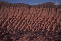 Sedimentary rocks, Argentina, on the Andean Altiplano (Puna, high plateau), the Andes Cordillera