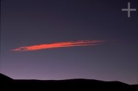 Sunset on the Andean Altiplano (high plateau), Argentina, the Andes Cordillera