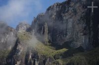 The ramp used to climb up Mount Roraima. Gran Sabana, south of Venezuela.