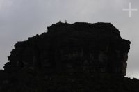 Siluetas en el Monte Roraima, Gran Sabana, sur de la Venezuela.