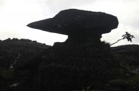 Rocks atop Mount Roraima, Gran Sabana, south of Venezuela.