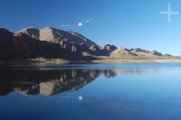 The 'Brealito' Lagoon, in the 'Calchaquí' valley, province of Salta, Argentina The 'Brealito' Lagoon, in the 'Calchaquí' valley, province of Salta, Argentina