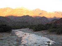 The Las Conchas river, Salta, Argentina The Las Conchas river, Salta, Argentina
